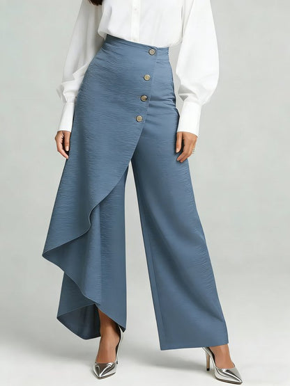 Women Plain Long Pants Casual Spring/Fall Trousers