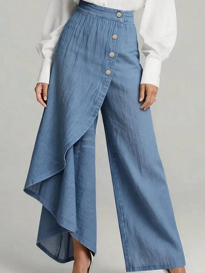 Women Plain Long Pants Casual Spring/Fall Trousers