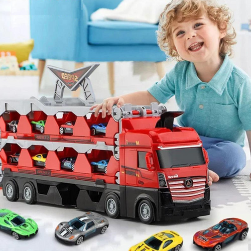 Folding Race Car Hauler Truck - SUPER LARGE SIZE