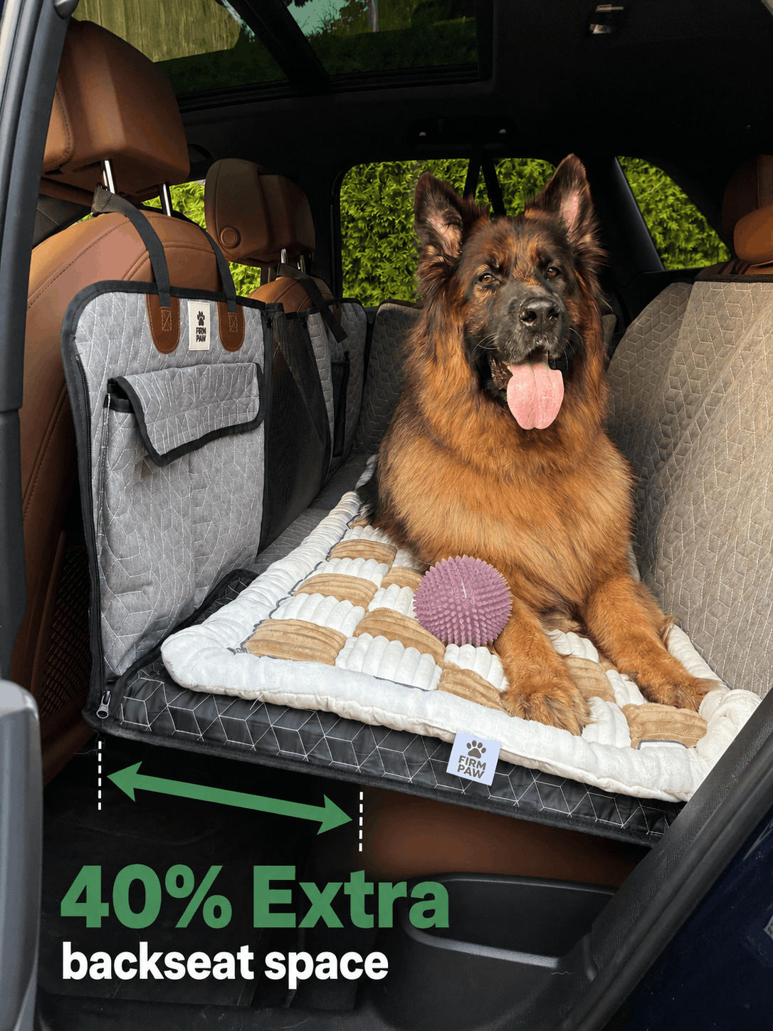 Firmpaw™ Hard Bottom Car Seat Cover