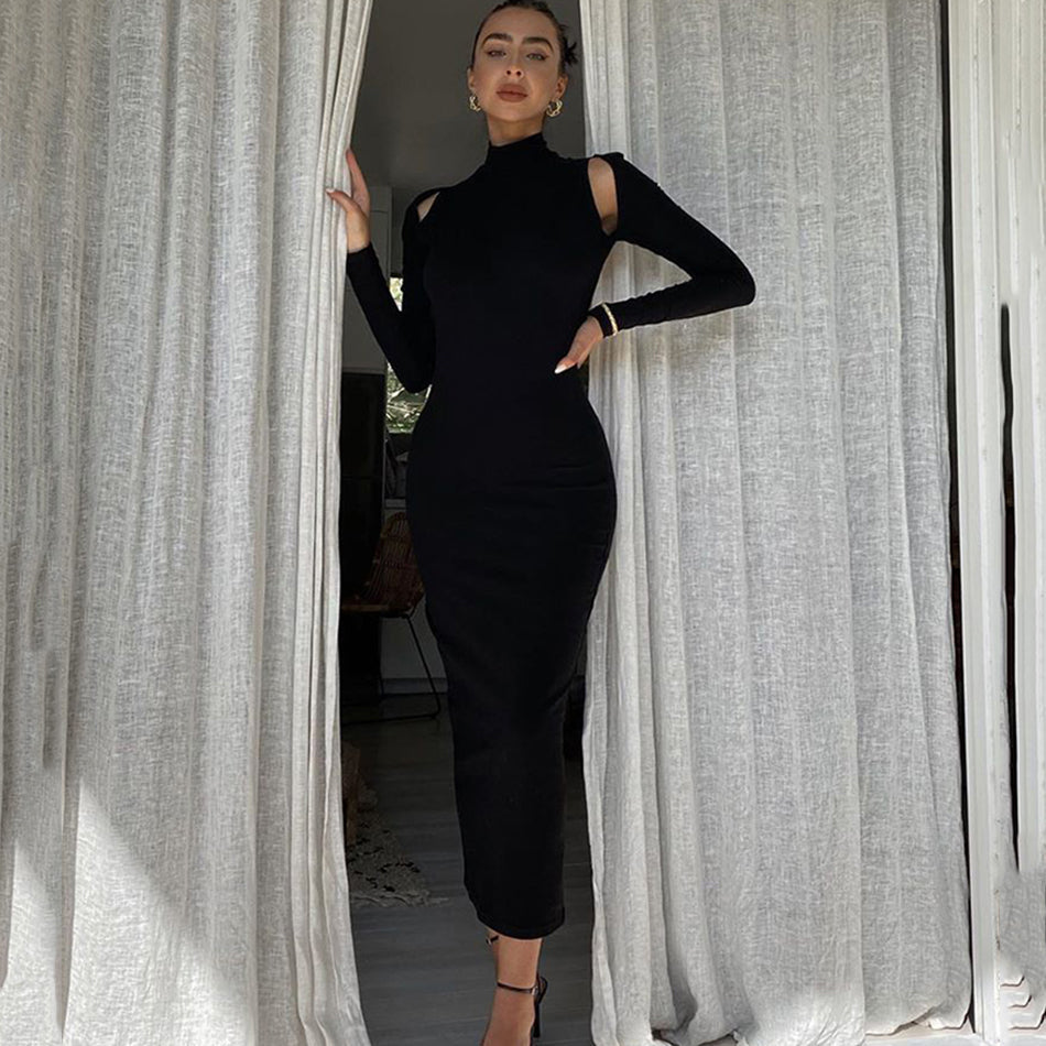 Womens Backless Bodycon Dress SIZE XS-L